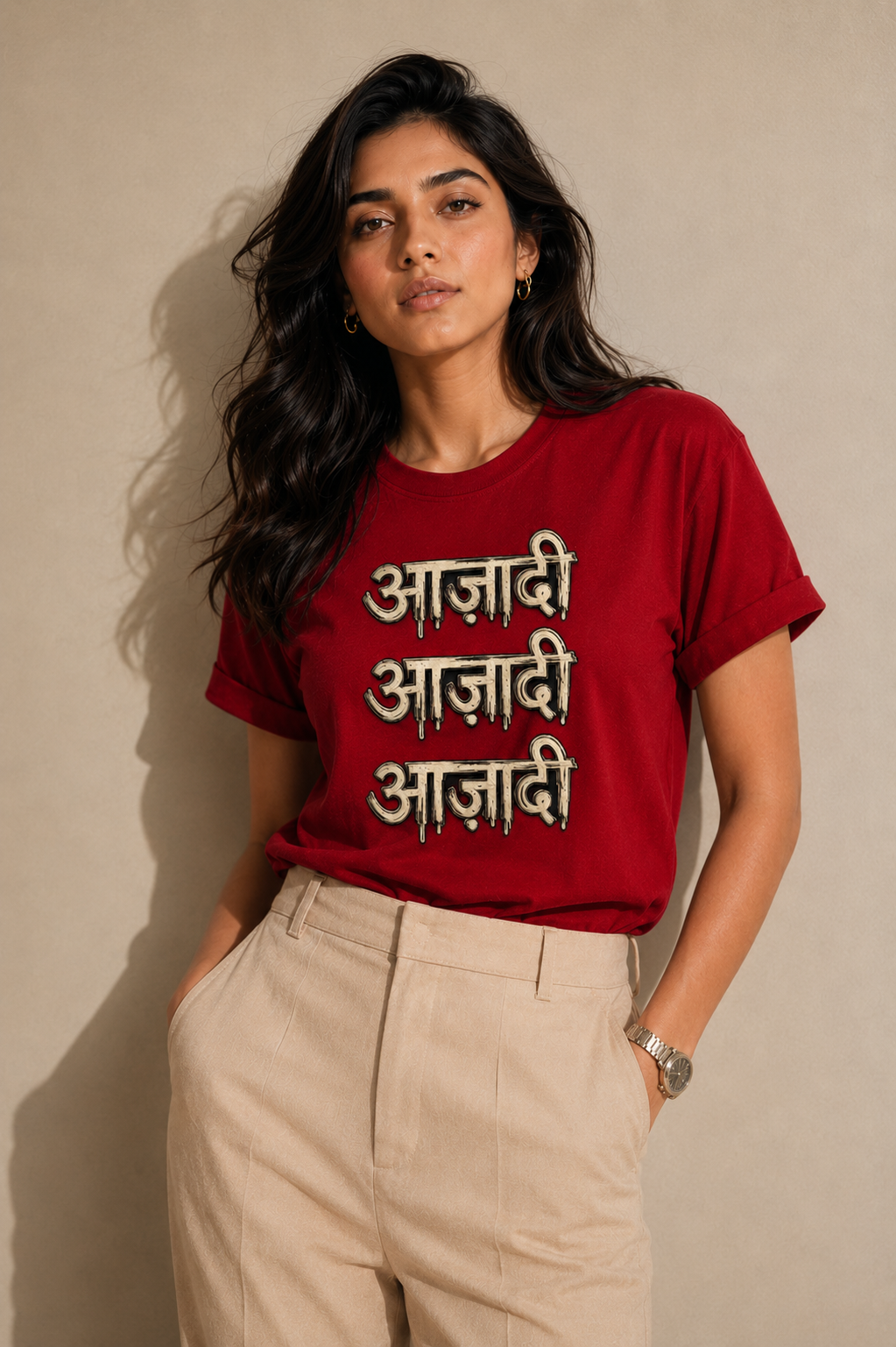 T shirt- Red