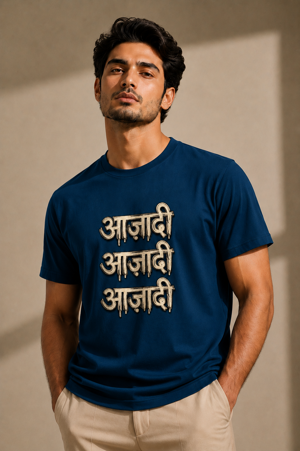 T shirt- Navy Blue