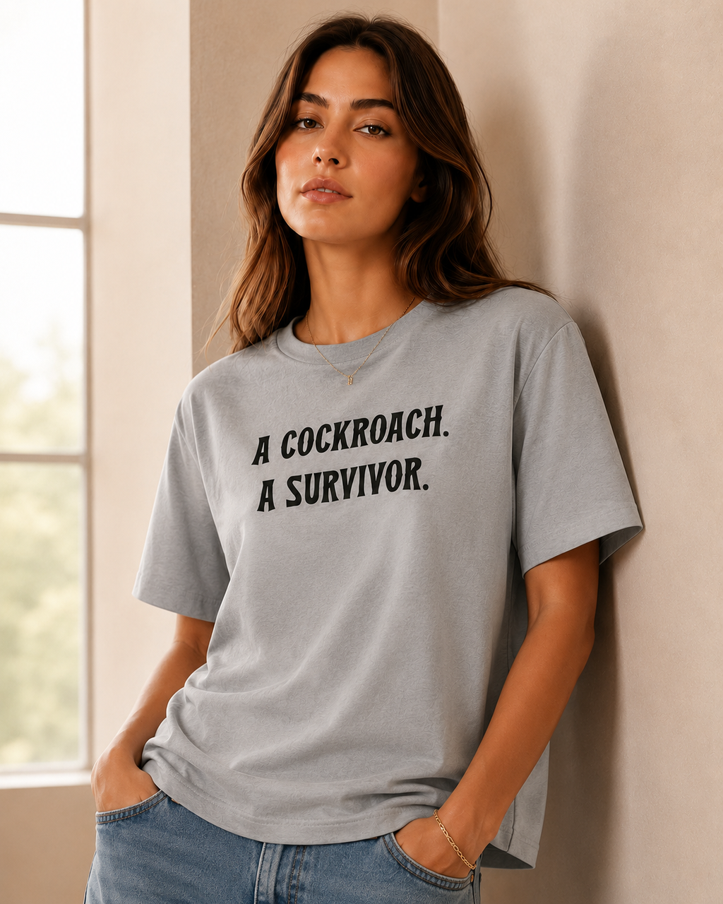 T shirt-Grey