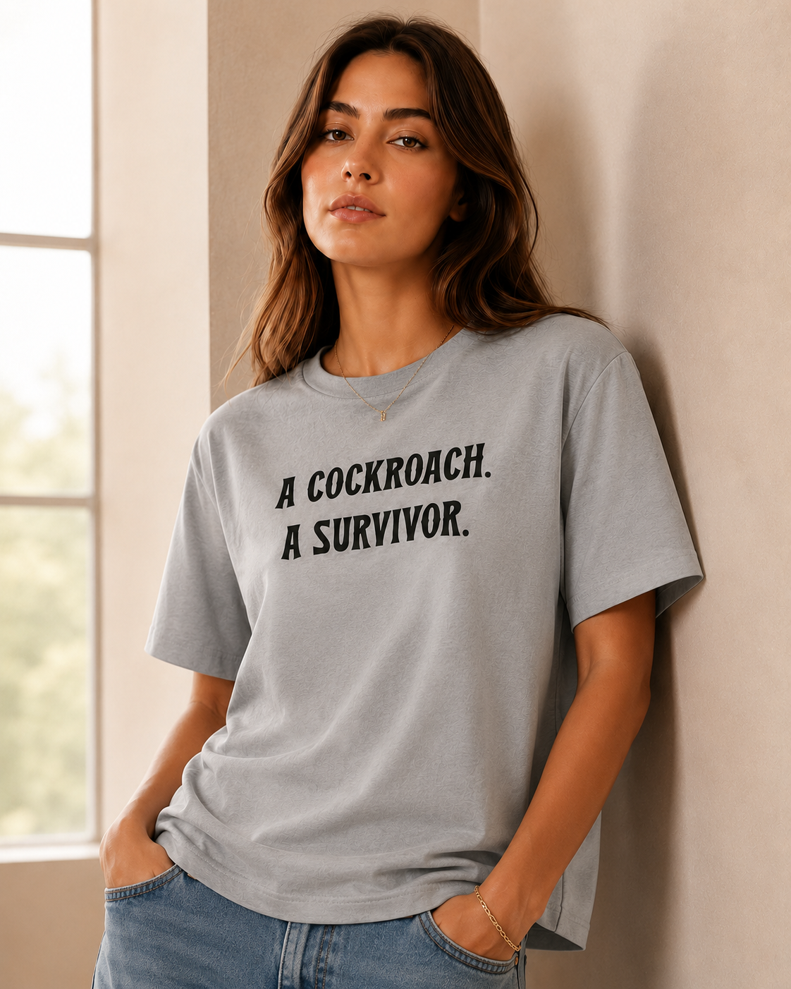 T shirt-Grey