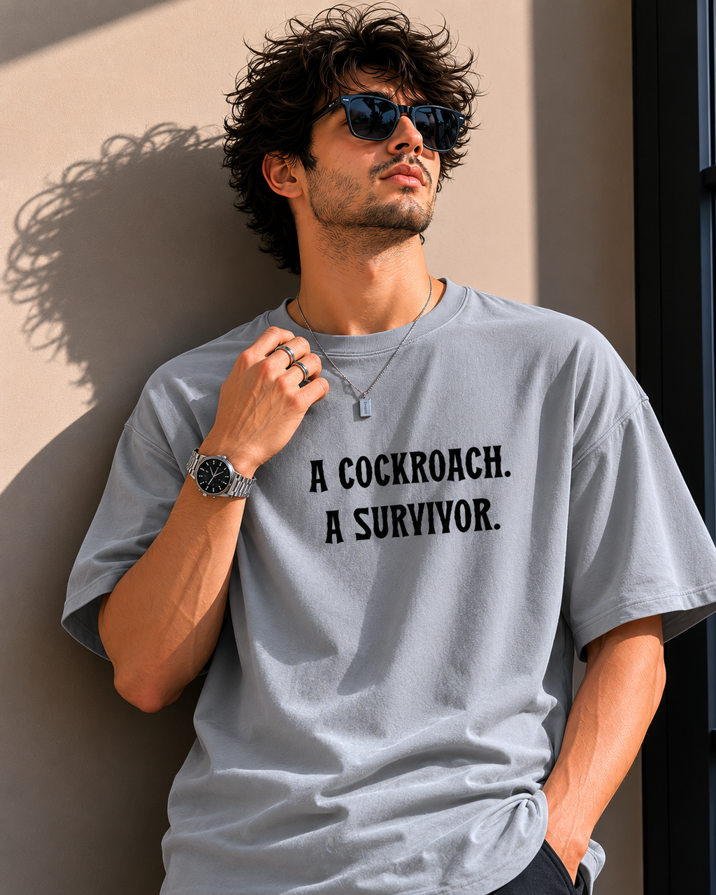 T shirt-Grey