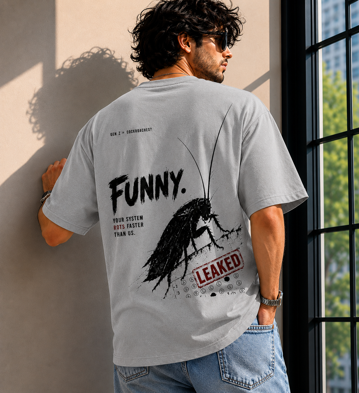 T shirt-Grey