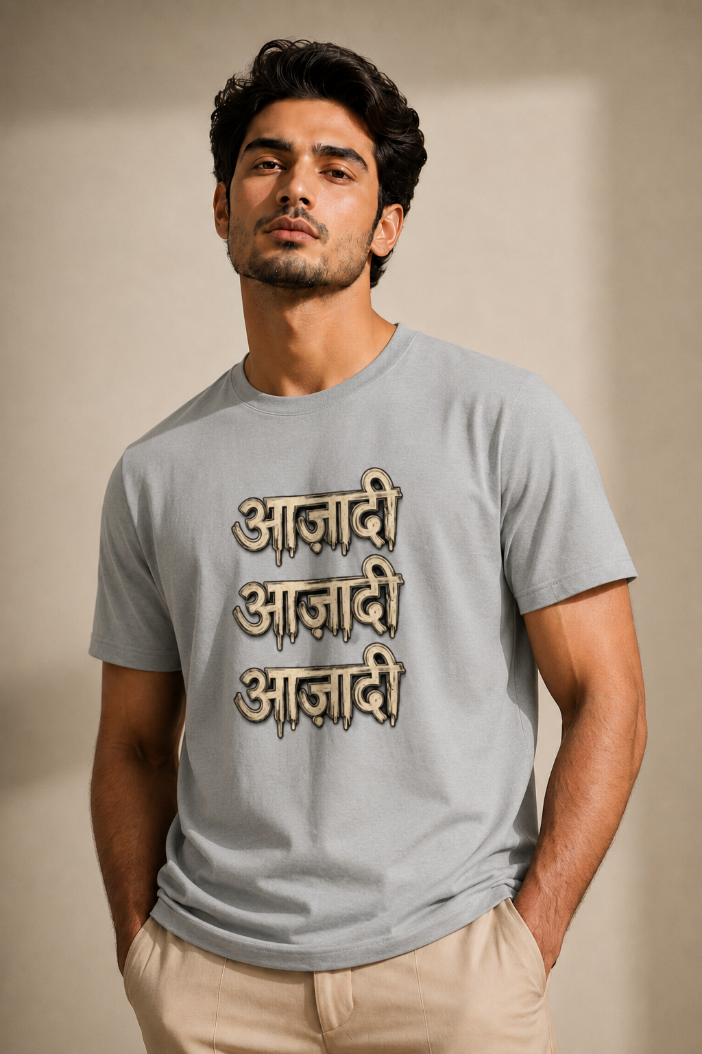 T shirt- Grey