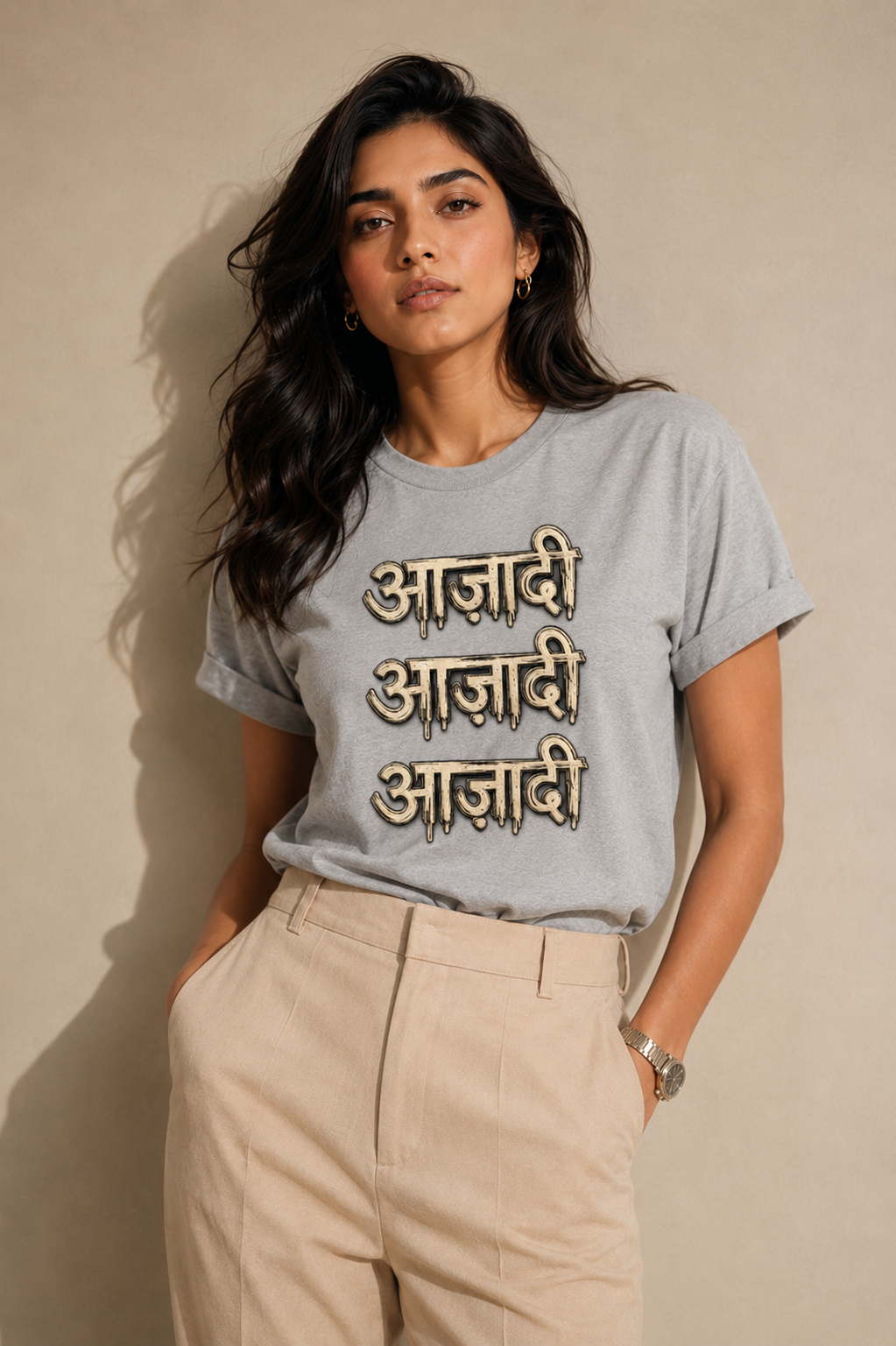 T shirt- Grey