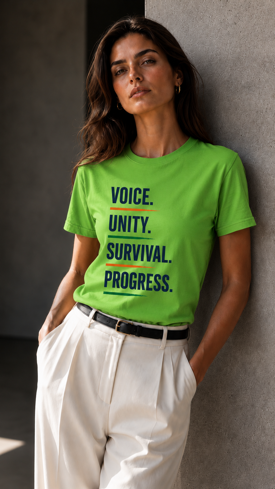 T shirt-Green
