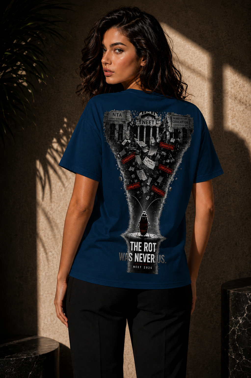 T shirt - Navy Blue