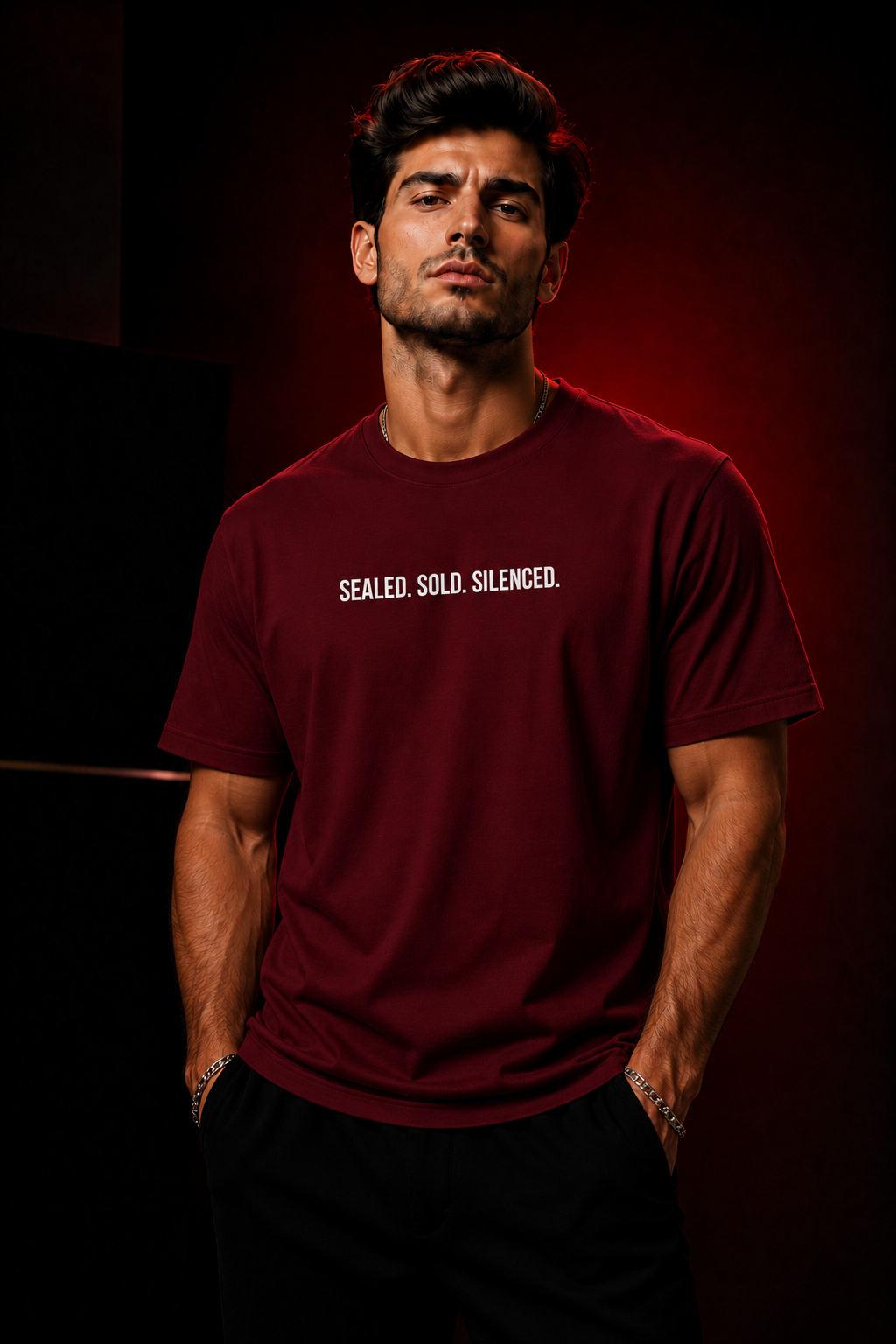 T shirt - Maroon