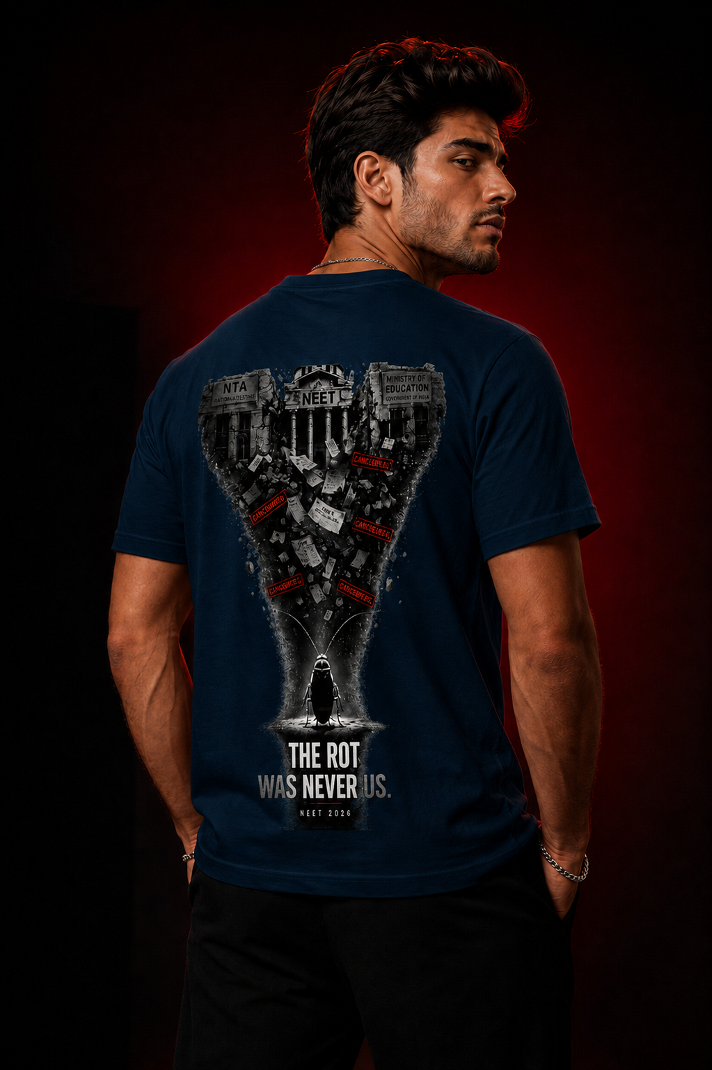 T shirt - Navy Blue