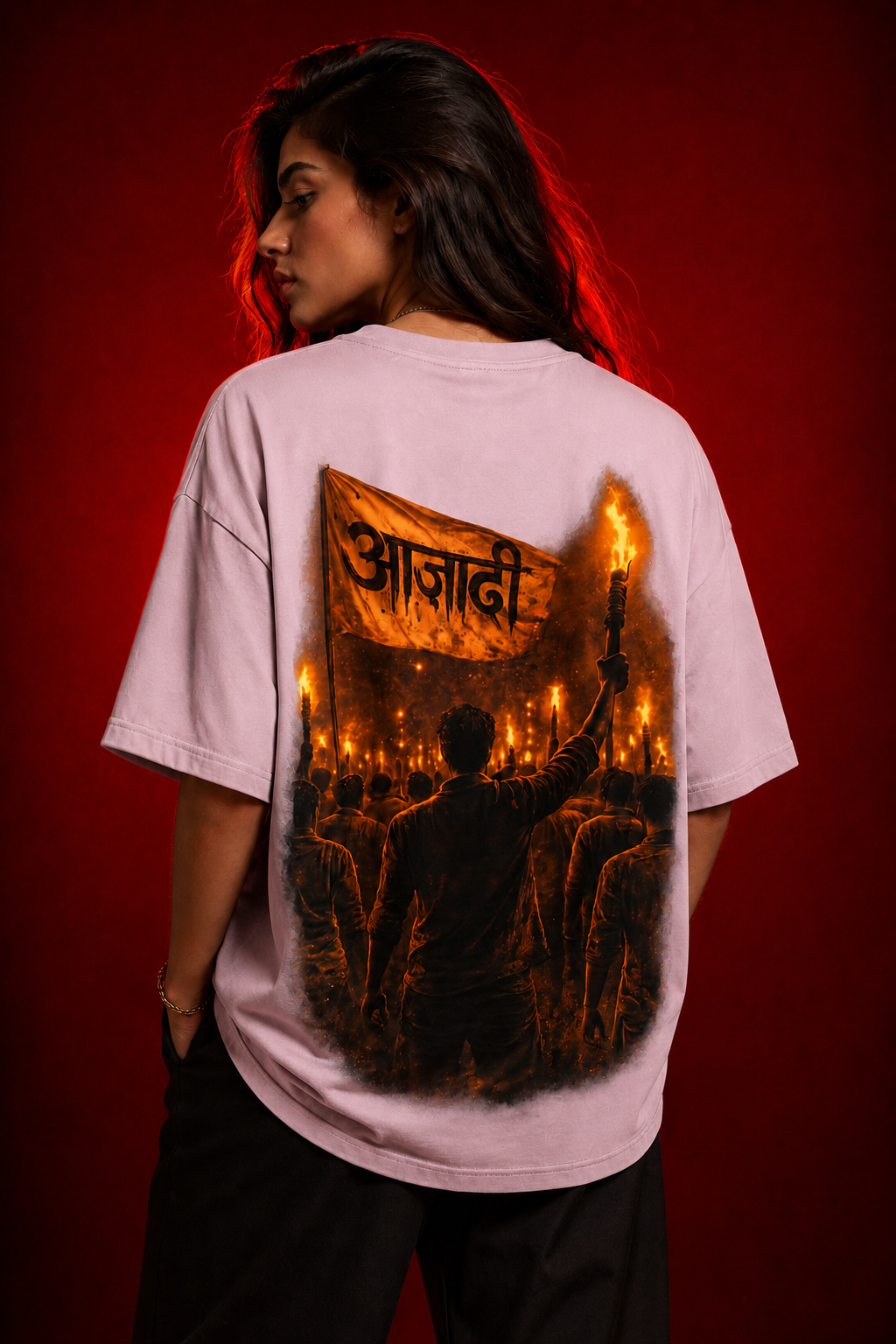 T shirt- Light Pink