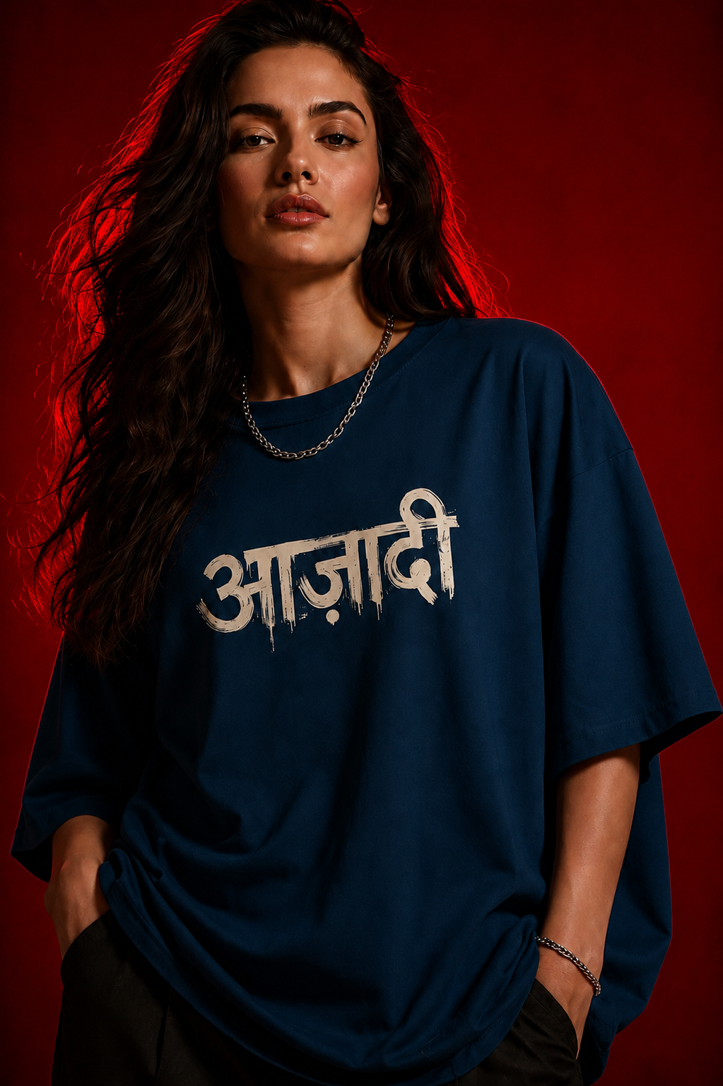 T shirt-Navy Blue