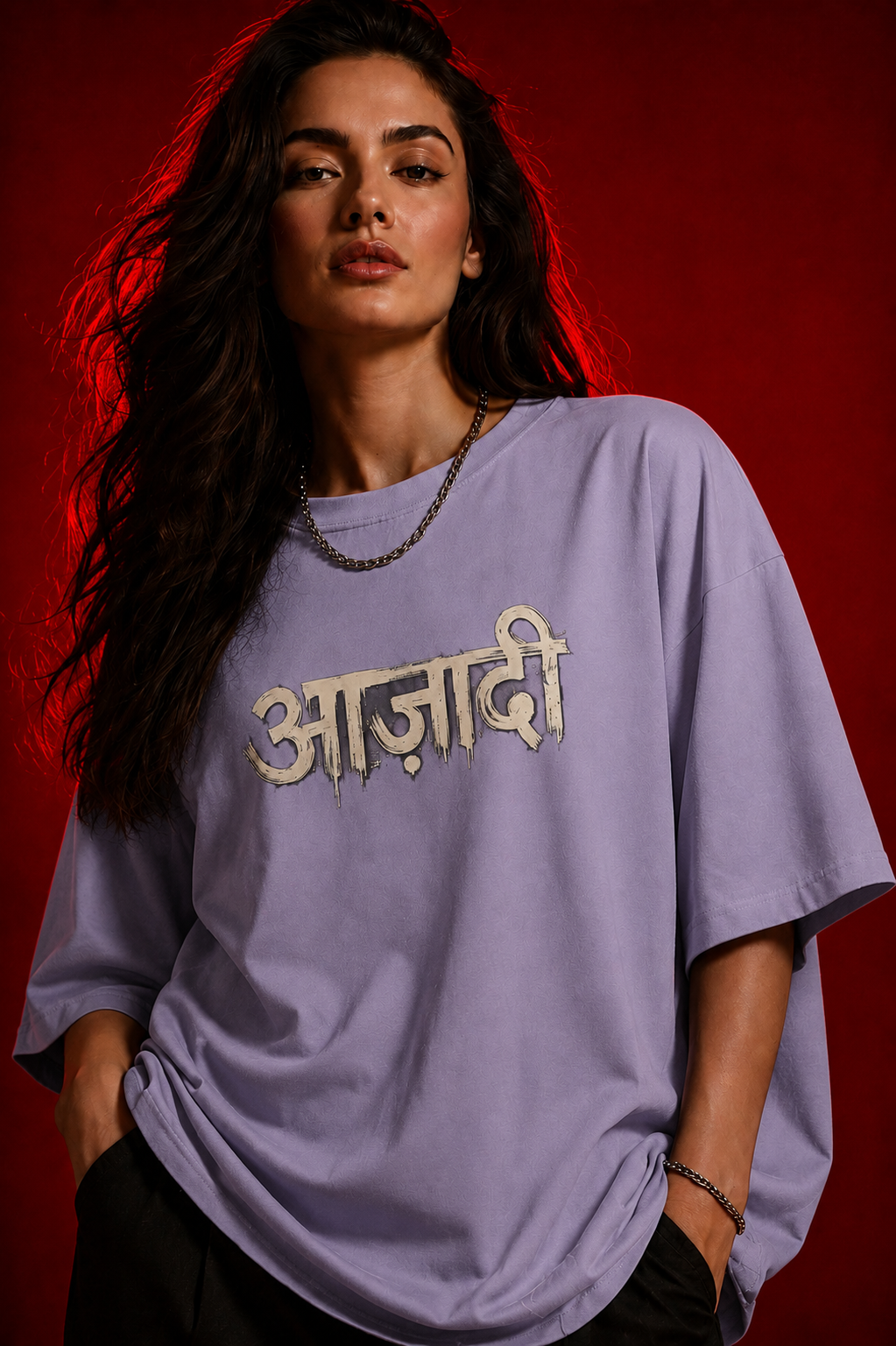 T shirt-Lavender