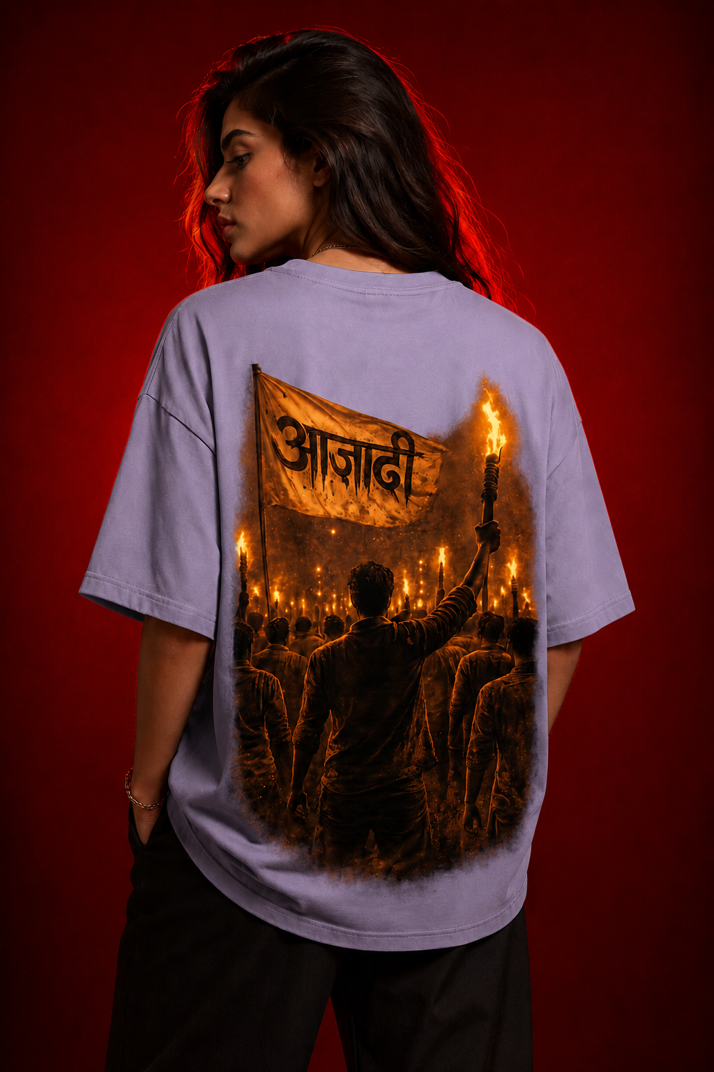 T shirt-Lavender