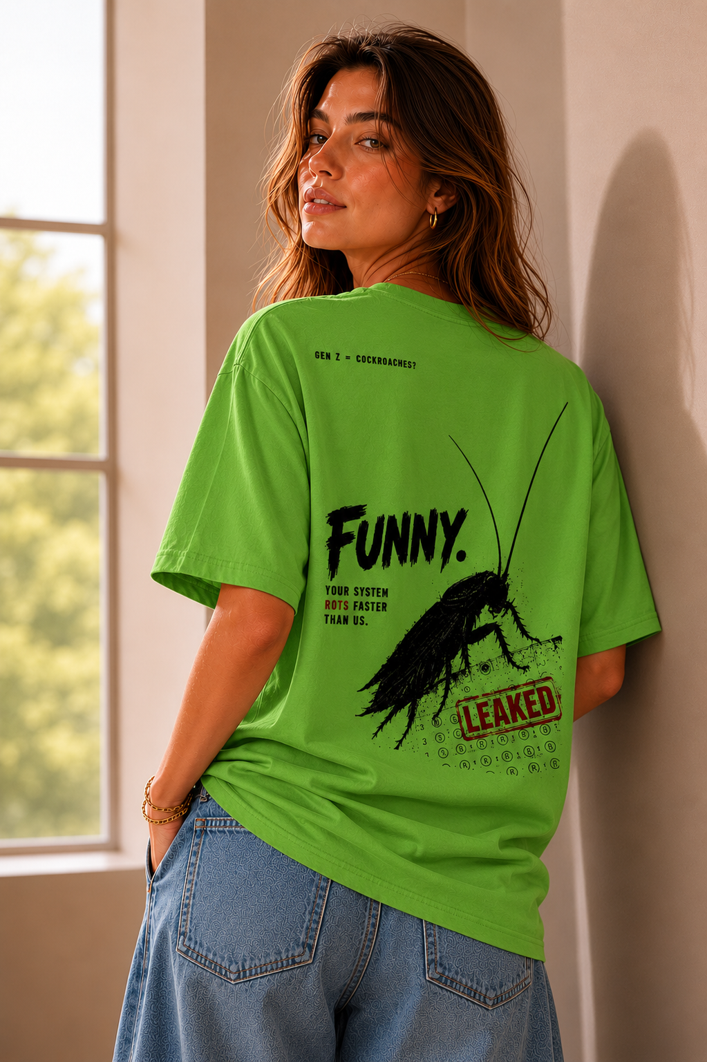 T shirt-Green