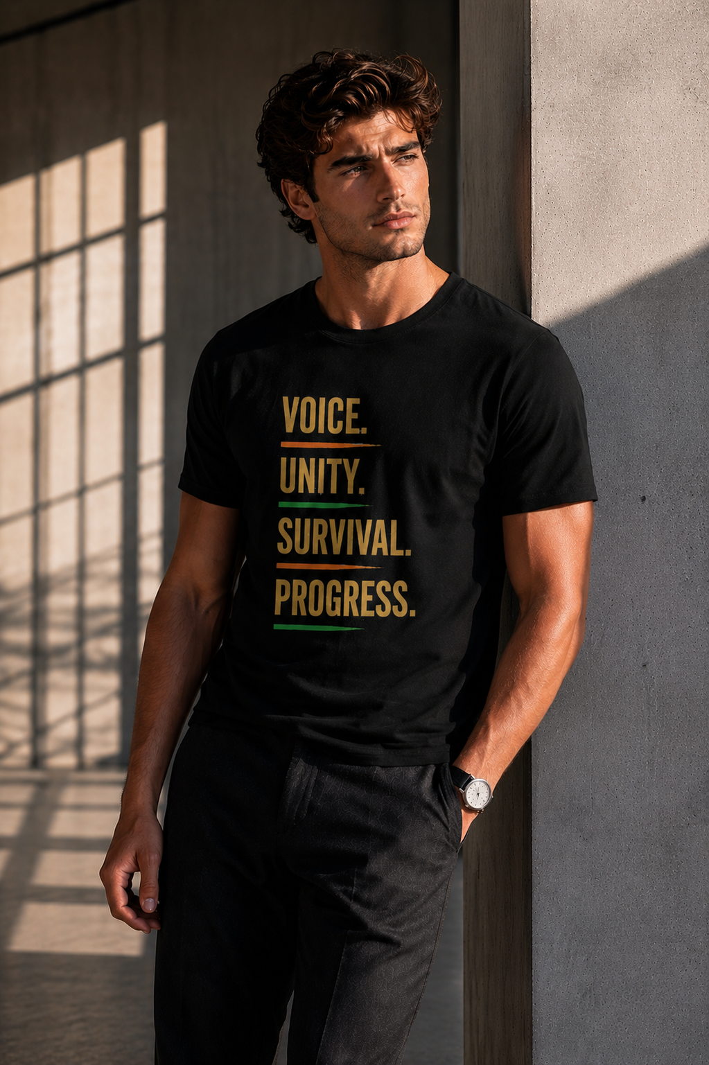 THE UNION — Round Neck T-shirt