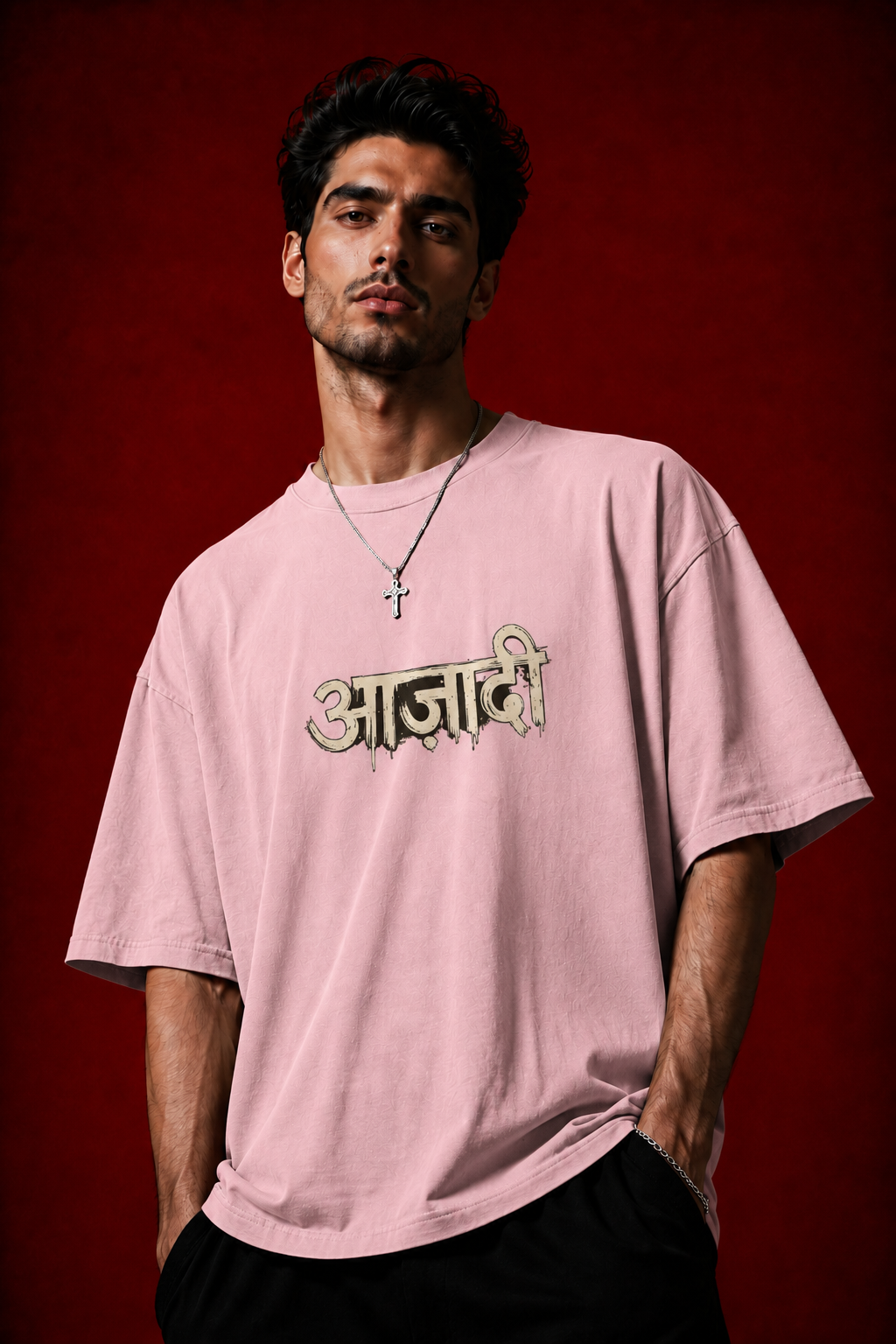 T shirt- Light Pink