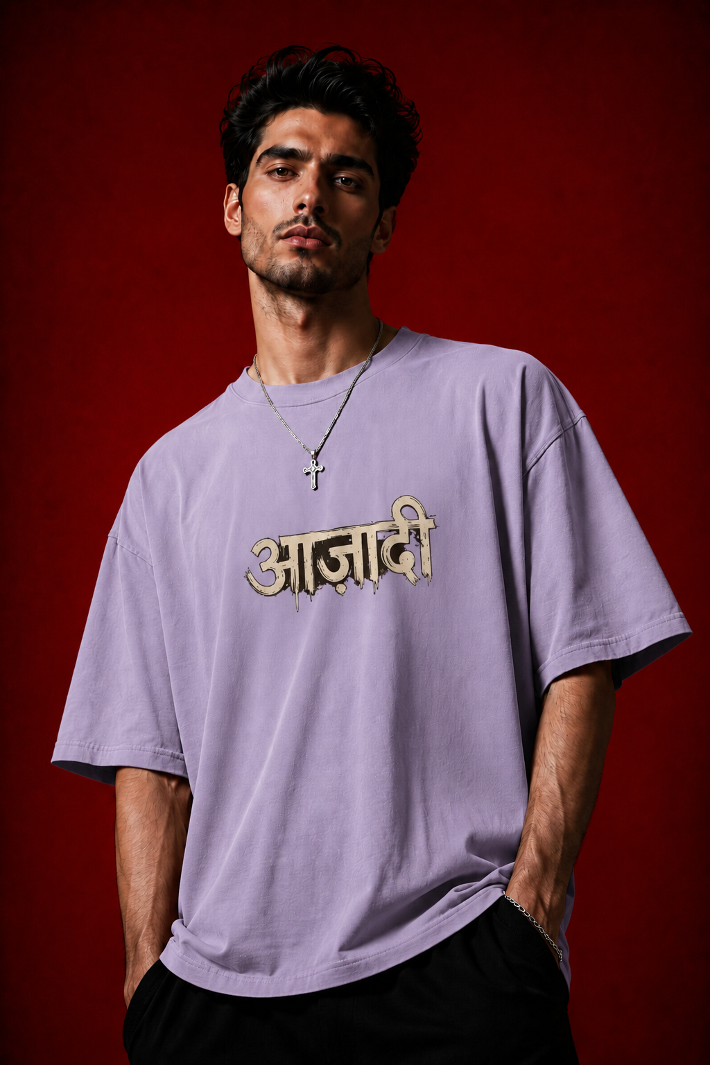 T shirt-Lavender